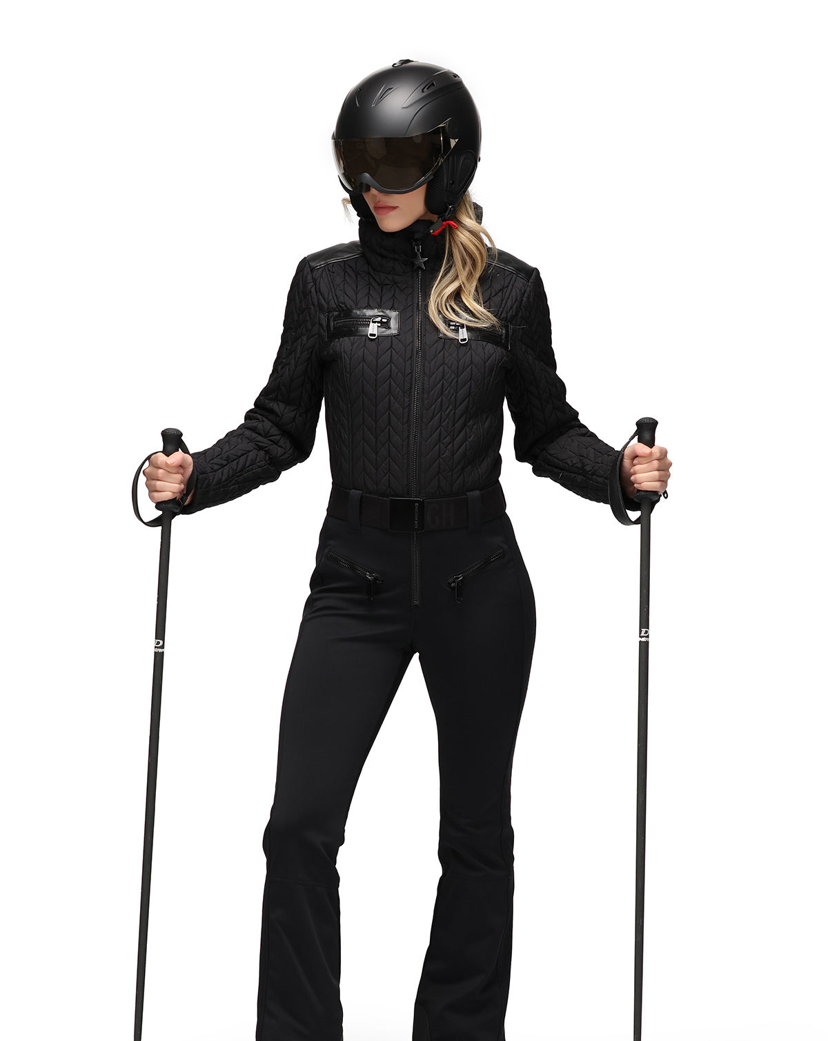Goldbergh Vision All in One Ski Suit in Black