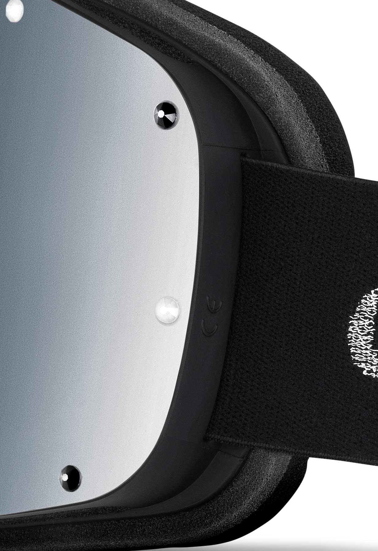 Alt*ego Hollywood Ski Goggle with Monochrome Swarovski® crystals
