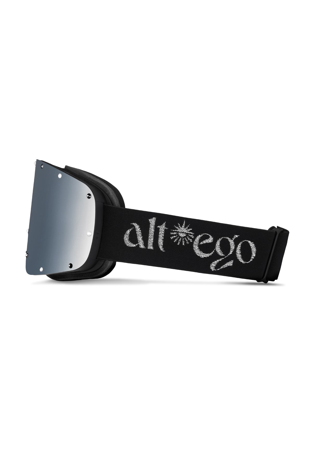 Alt*ego Hollywood Ski Goggle with Monochrome Swarovski® crystals