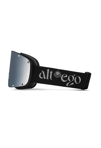 Alt*ego Hollywood Ski Goggle with Monochrome Swarovski® crystals