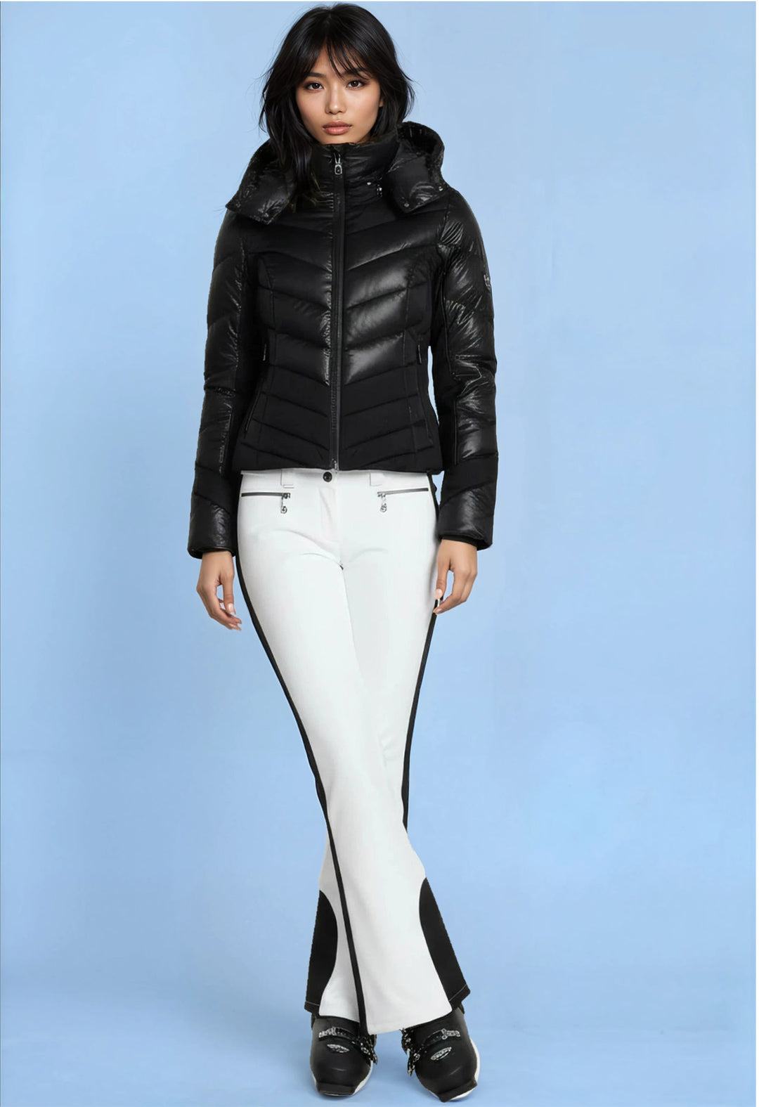 petite women's snow pants short length