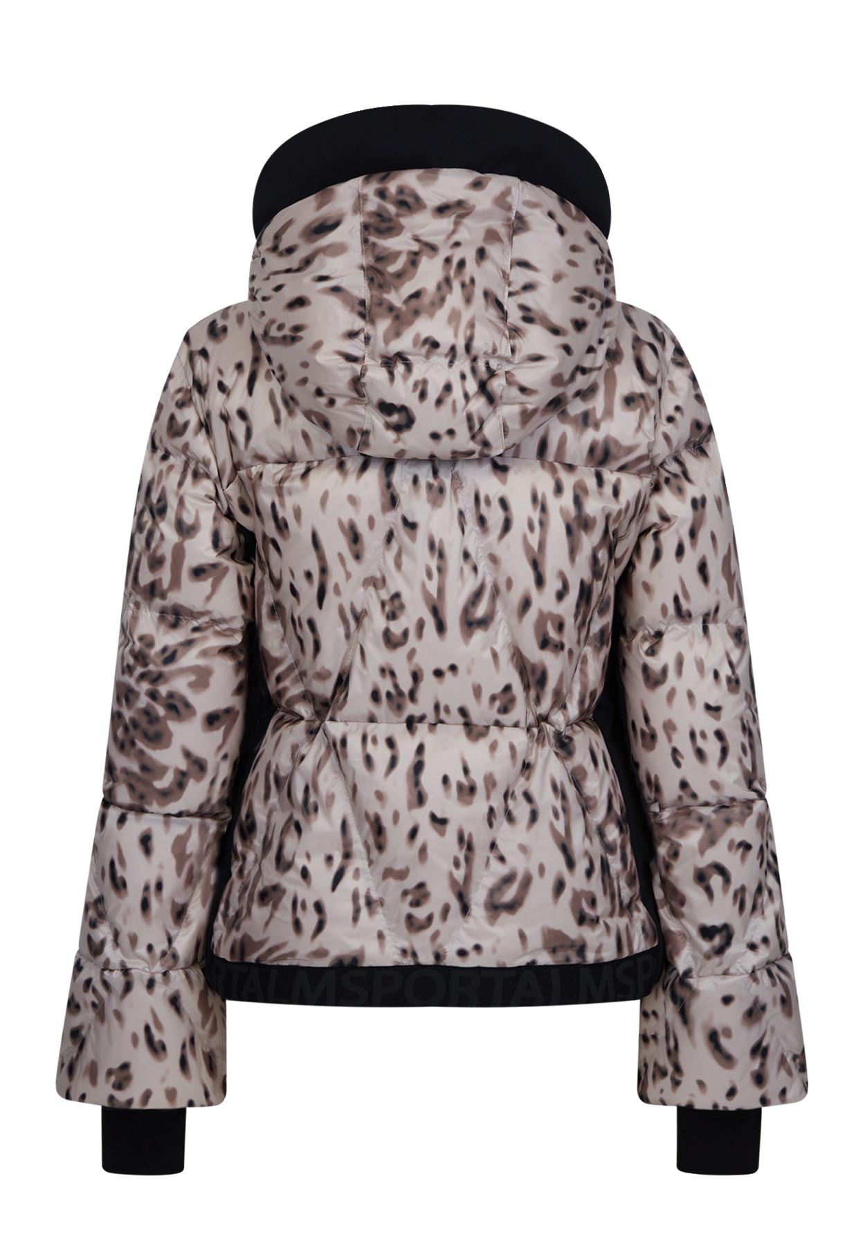 Sportalm Downfilled Animal Print Ski Jacket