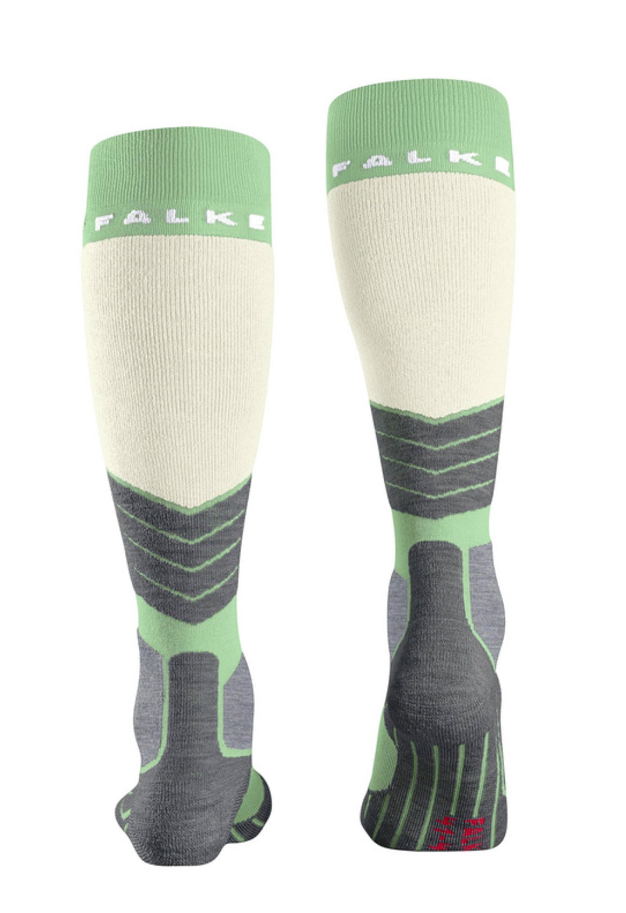 Falke SK2 Womens Ski Sock in Quiet Green