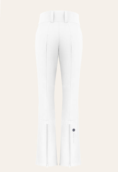 Poivre Blanc 0822 Stretch Ski Pant in White