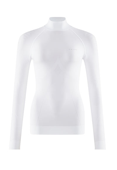 Falke Turtle Neck White Ski Base Layer