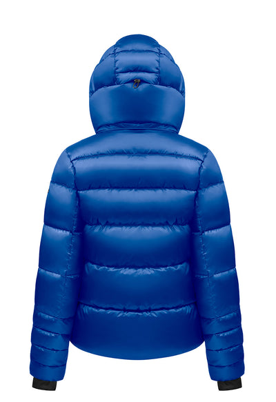 Poivre Blanc W23-1201 Puffer Ski Jacket in Blue