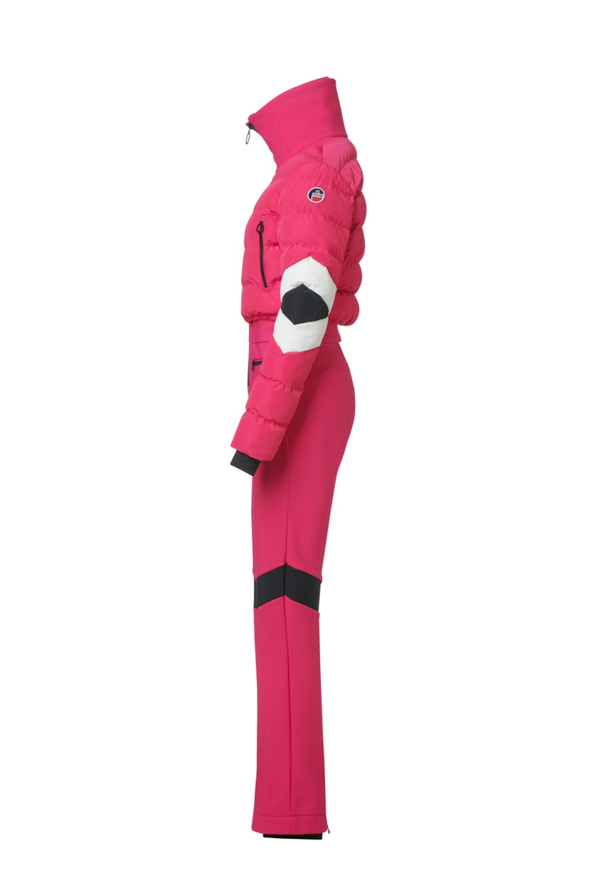 Fusalp Ski Suit Clarisse in Bloom and Noir