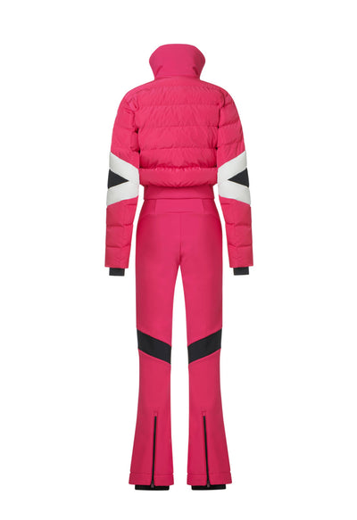 Fusalp Ski Suit Clarisse in Bloom and Noir