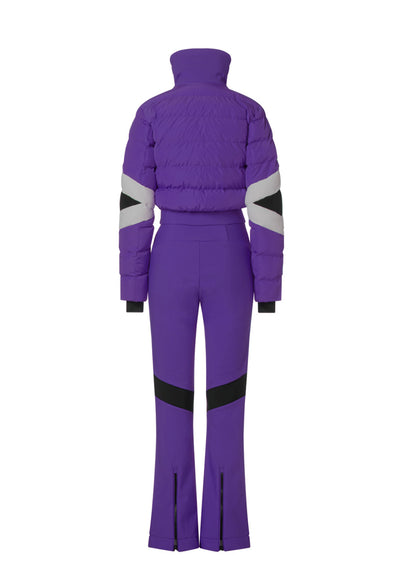 Fusalp Ski Suit Clarisse in Ultraviolet and Noir