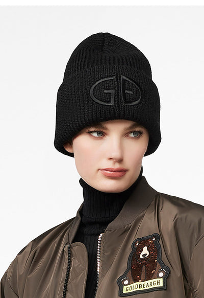 Goldbergh Valerie Knitted Beanie in Black