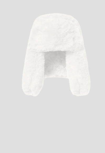 Goldbergh Cher Faux Fur Trapper Hat in Cream