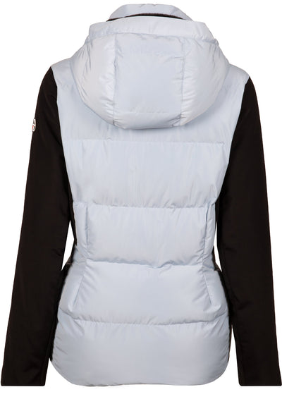Duvillard Elea White Ski Jacket with Hood