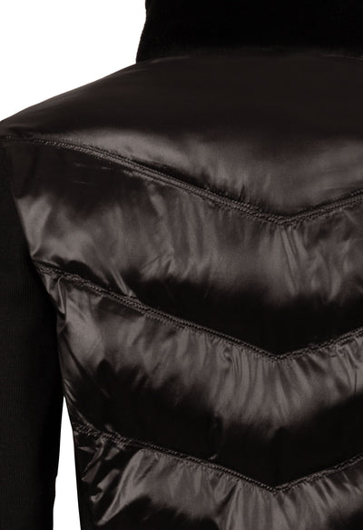 Duvillard Marina Black Ski Second Layer Jacket