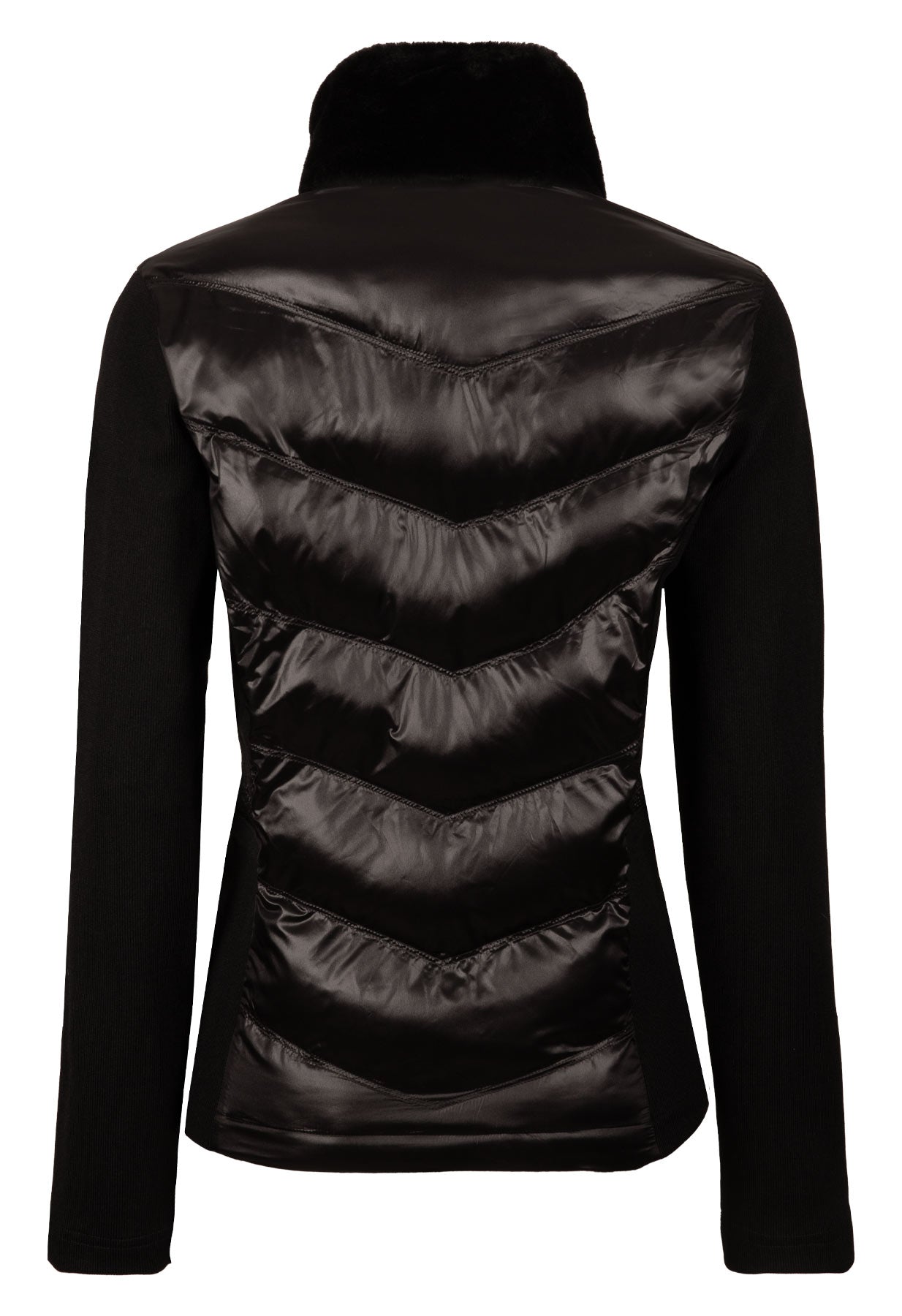 Duvillard Marina Black Ski Second Layer Jacket