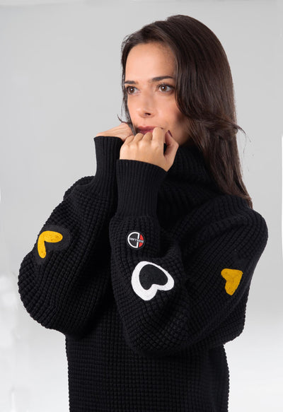 Duvillard Stars 2 Black Jumper