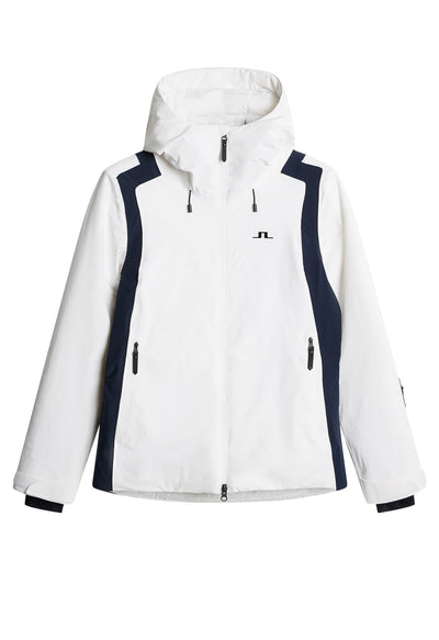 J Lindeberg Elma Ski Jacket in White