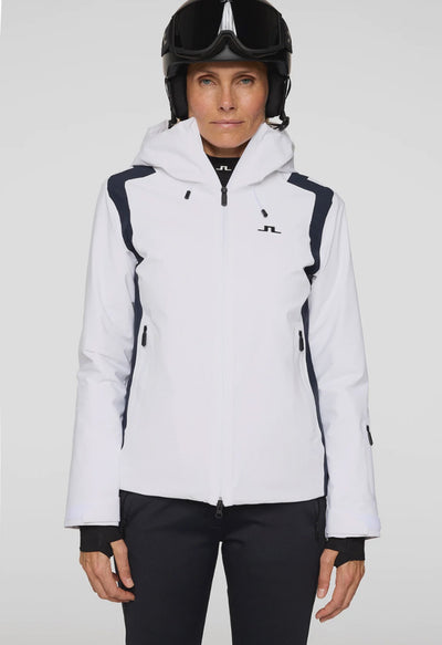 J Lindeberg Elma Ski Jacket in White