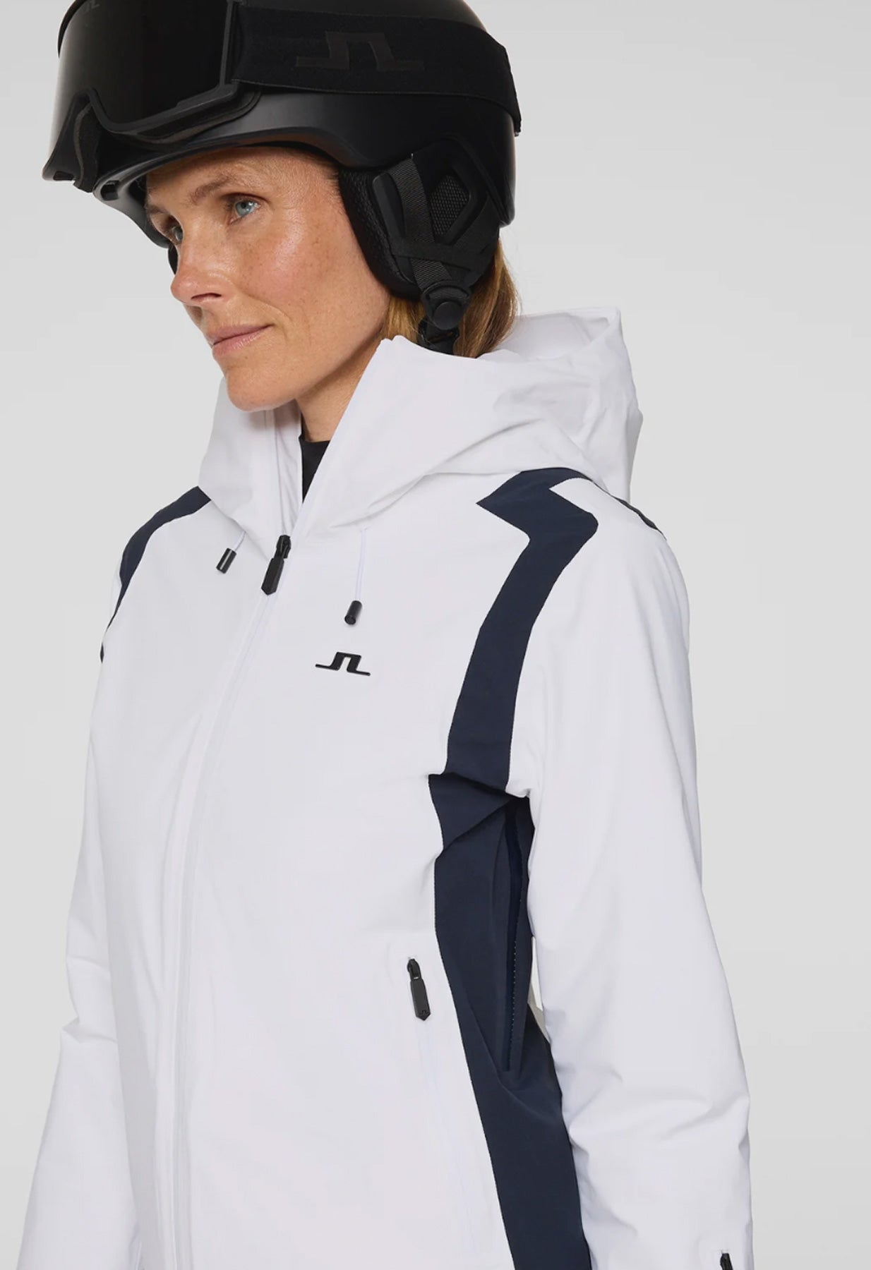 J Lindeberg Elma Ski Jacket in White