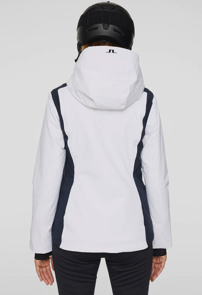 J Lindeberg Elma Ski Jacket in White