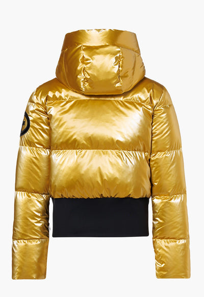 Goldbergh Bombardino Down Ski Jacket in Gold