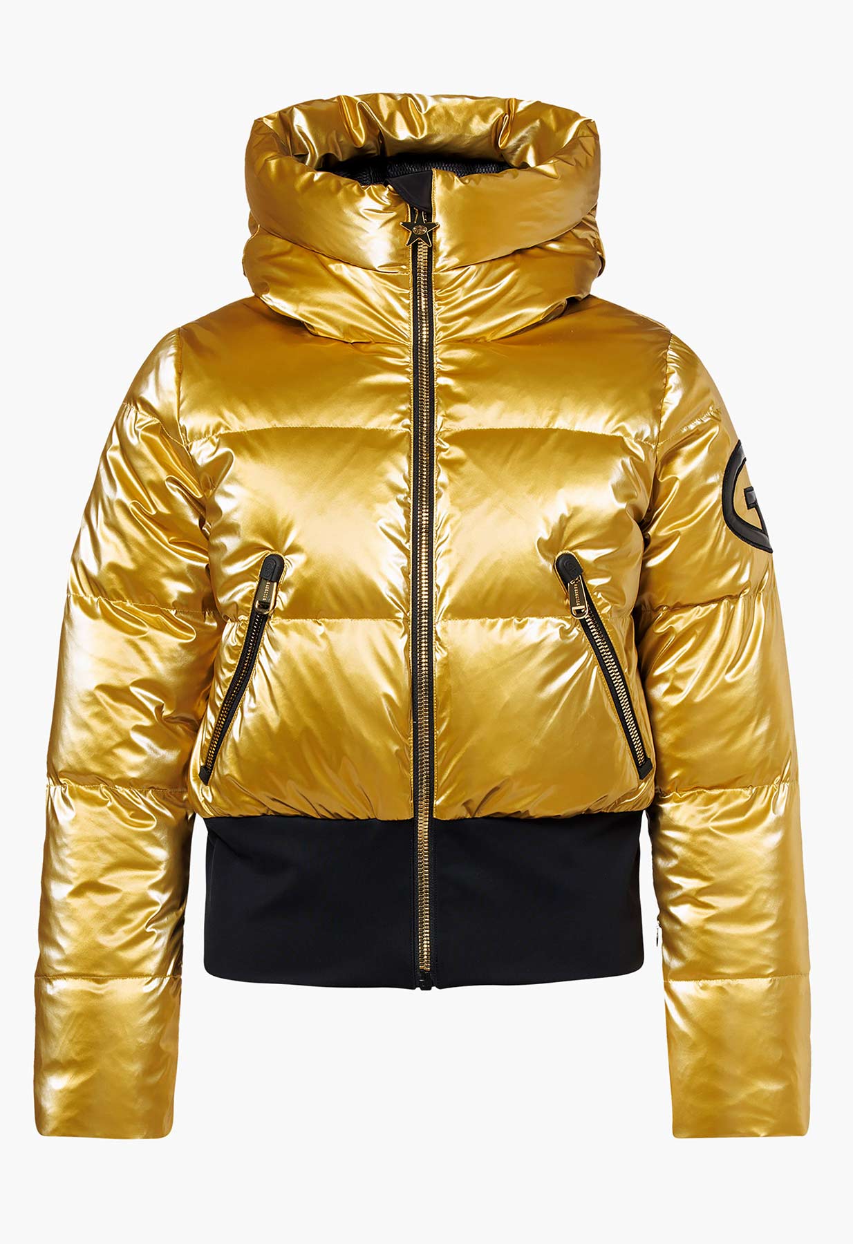 Goldbergh Bombardino Down Ski Jacket in Gold