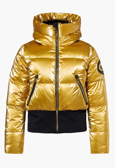 Goldbergh Bombardino Down Ski Jacket in Gold