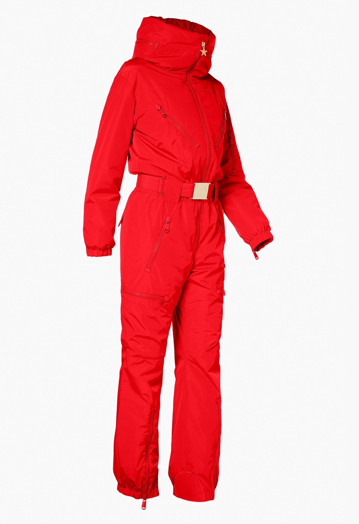 Goldbergh Discover One Piece Ski Suit in Red