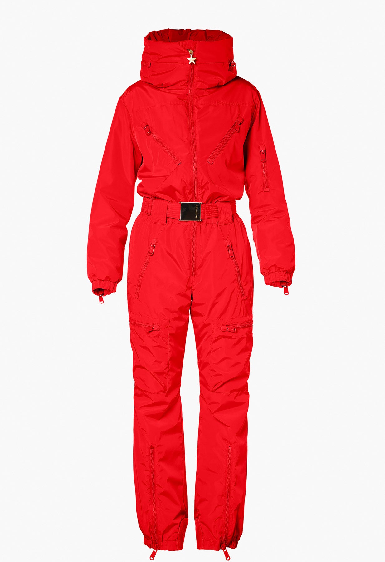 Goldbergh Discover One Piece Ski Suit in Red