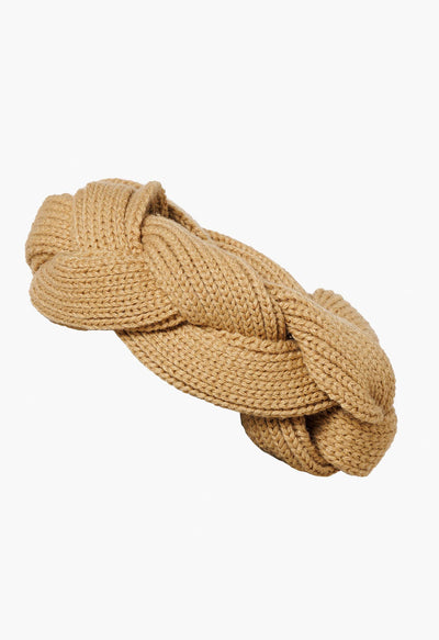 Goldbergh Elara Headband in Caramel