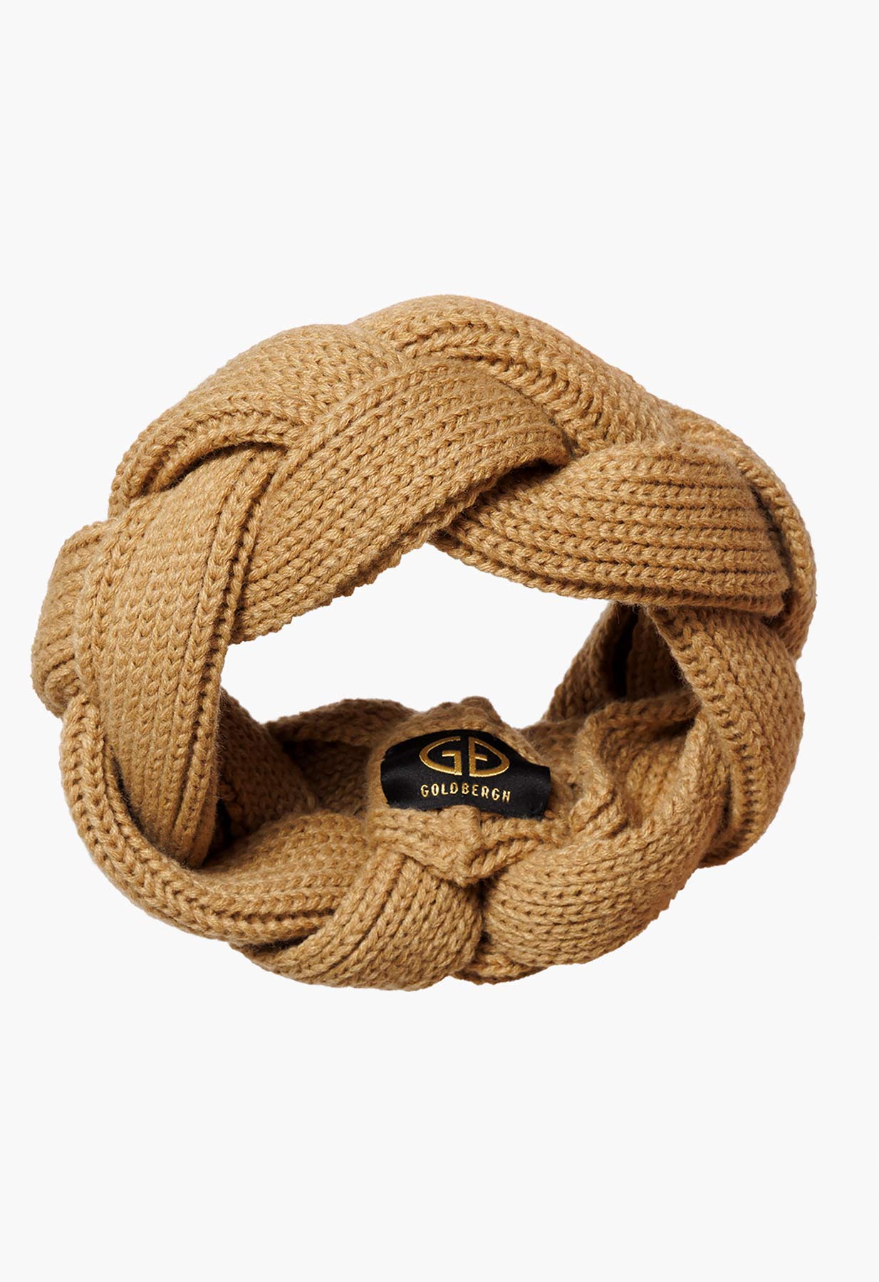 Goldbergh Elara Headband in Caramel