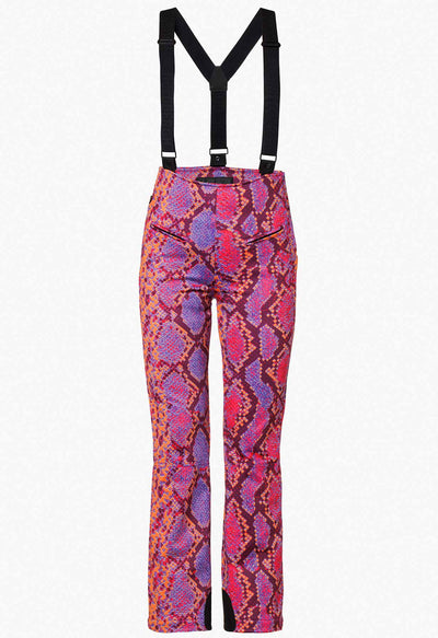 Goldbergh Elena Pink Snake Print Salopette