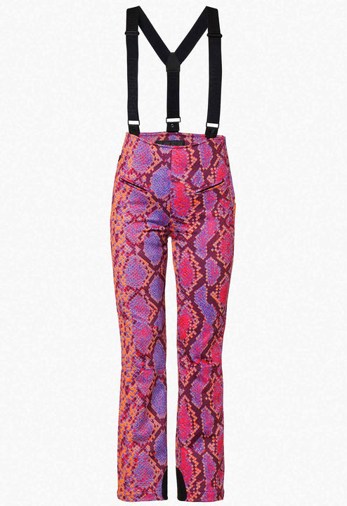 Goldbergh Elena Pink Snake Print Salopette