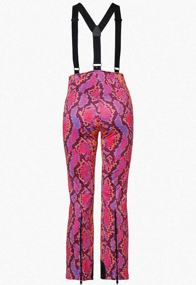 Goldbergh Elena Pink Snake Print Salopette