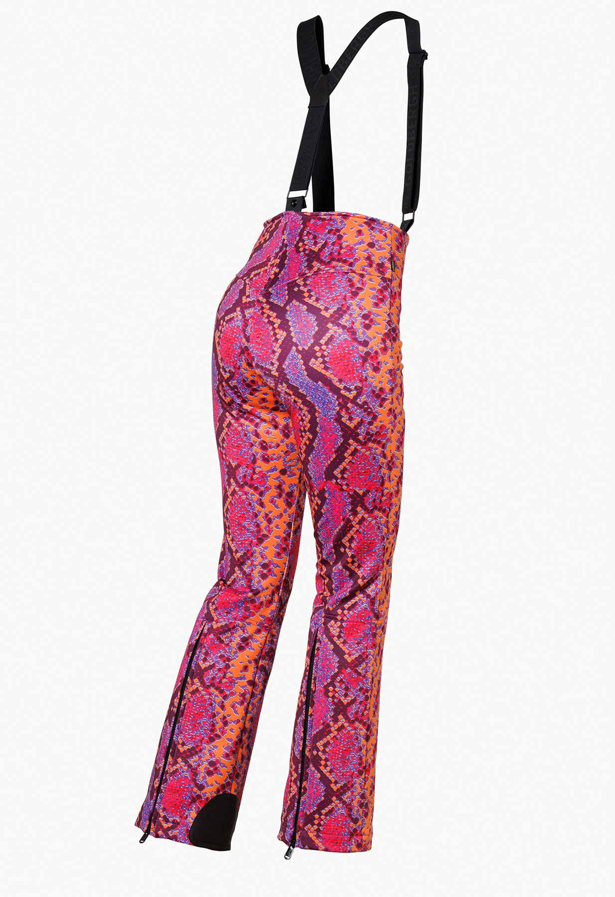 Goldbergh Elena Pink Snake Print Salopette