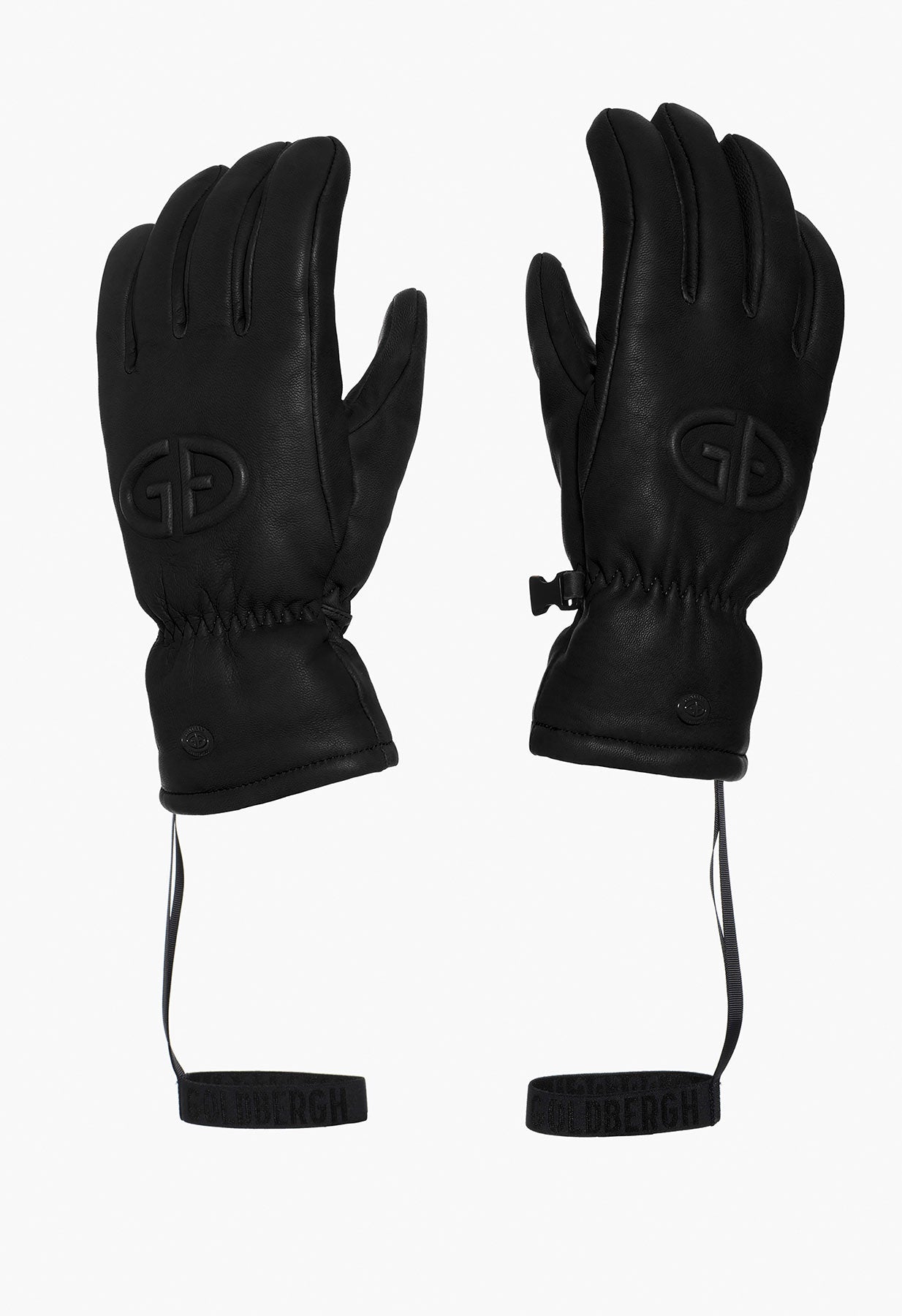 Goldbergh Freeze Black Leather Ski Glove