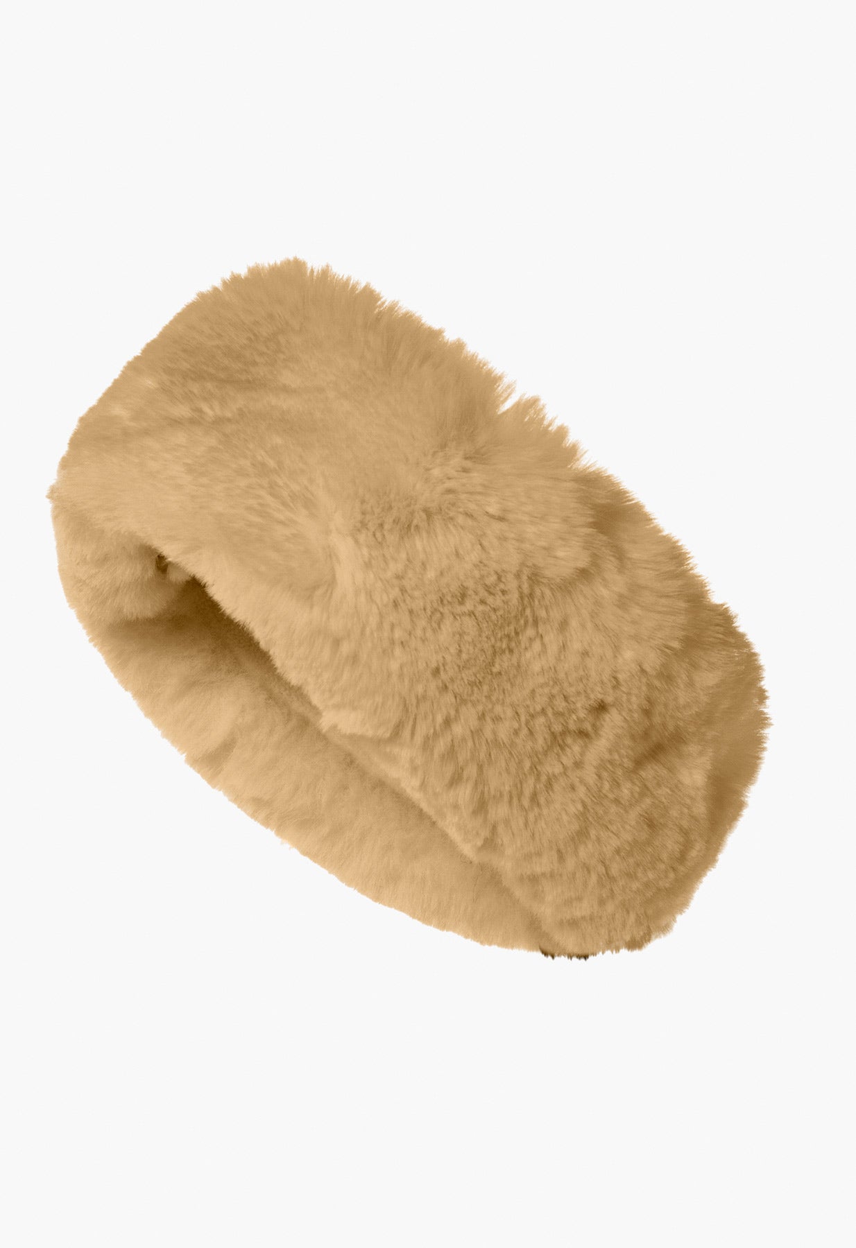 Goldbergh Froid Fluffy Headband in Caramel