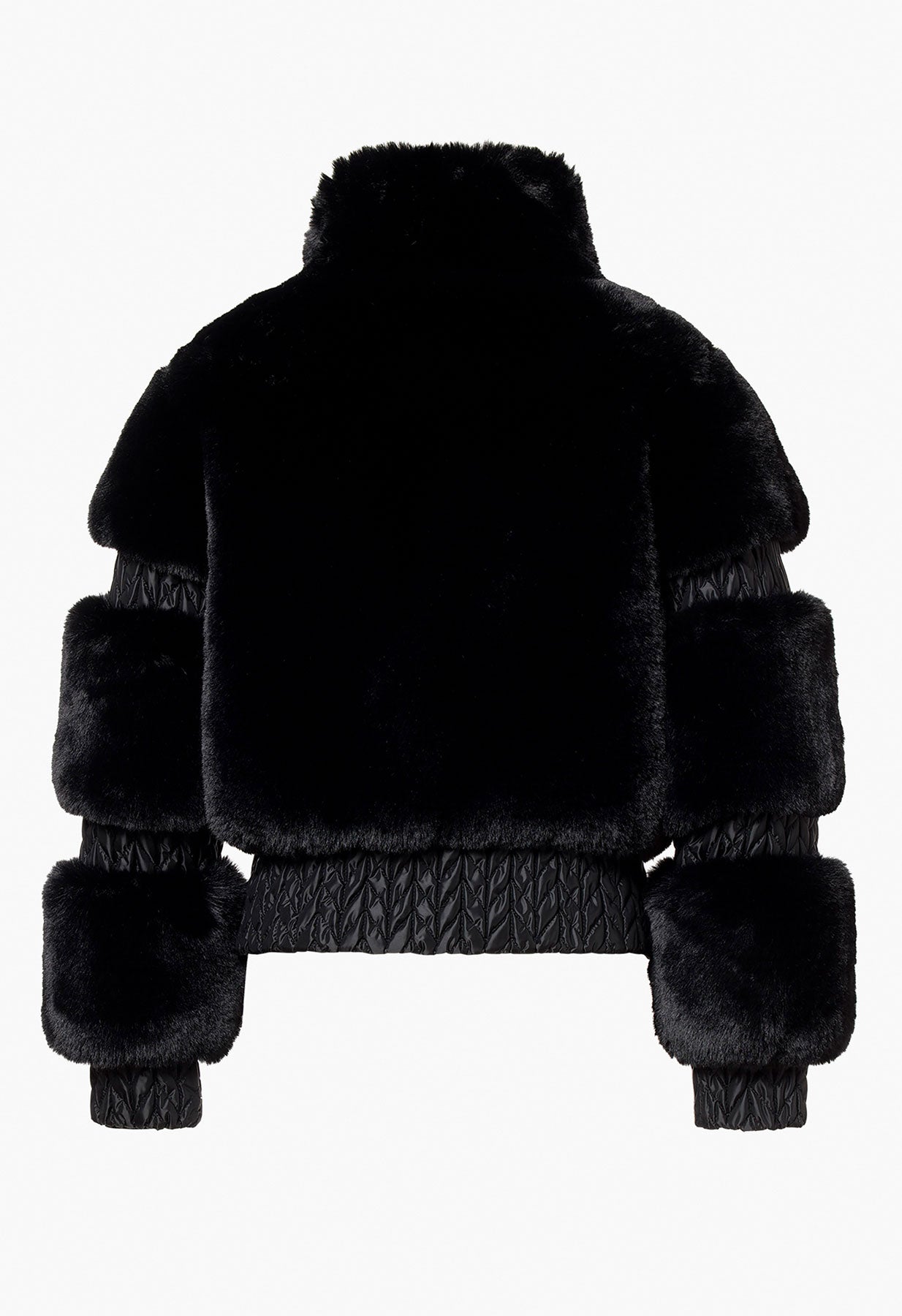 Goldbergh Furry Ski Jacket in Black