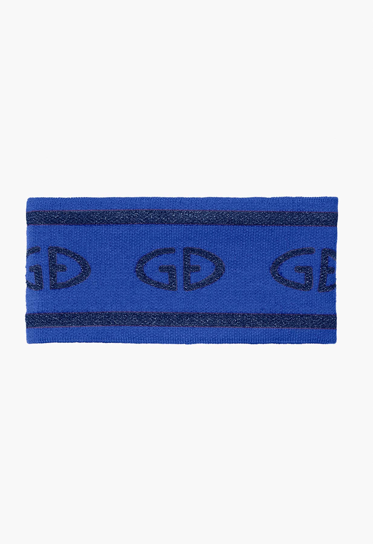 Goldbergh Lia Knit Headband in Dazzling Blue