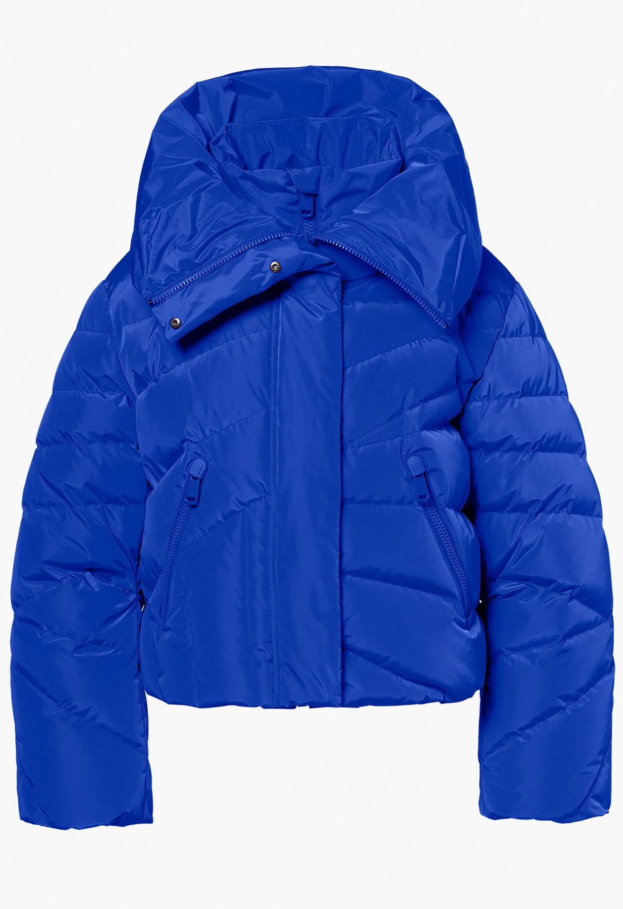 Goldbergh Liora Downfilled Ski Jacket in Dazzling Blue