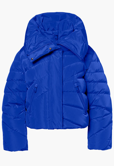 Goldbergh Liora Downfilled Ski Jacket in Dazzling Blue