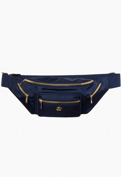 Goldbergh Malin Belt Bag in Blue