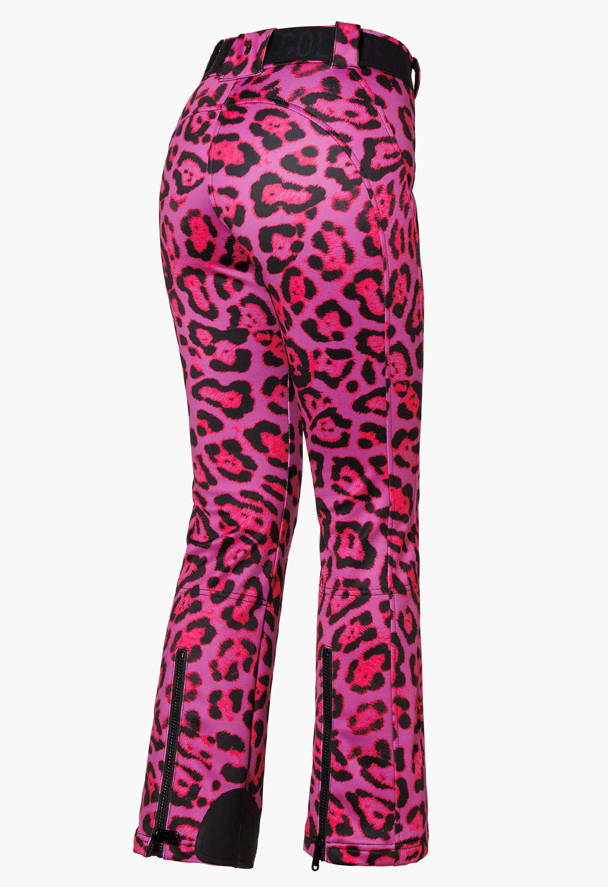 Goldbergh Minou Animal Print Ski Pants in Jaguar Carnevale