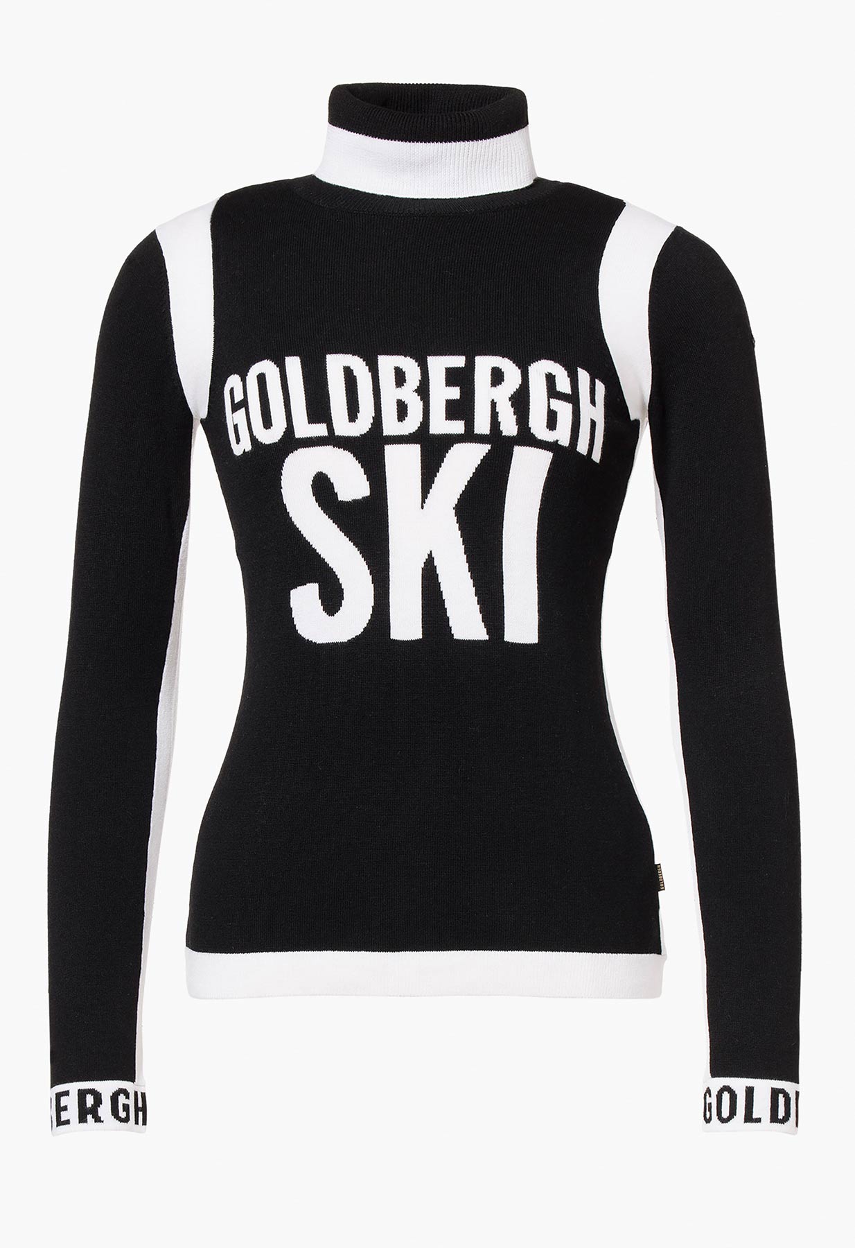 Goldbergh Noemi Polo Neck Jumper in Black