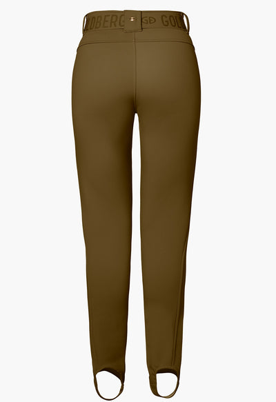 Goldbergh Paris Dark Olive Skinny Stirrup Ski Pant