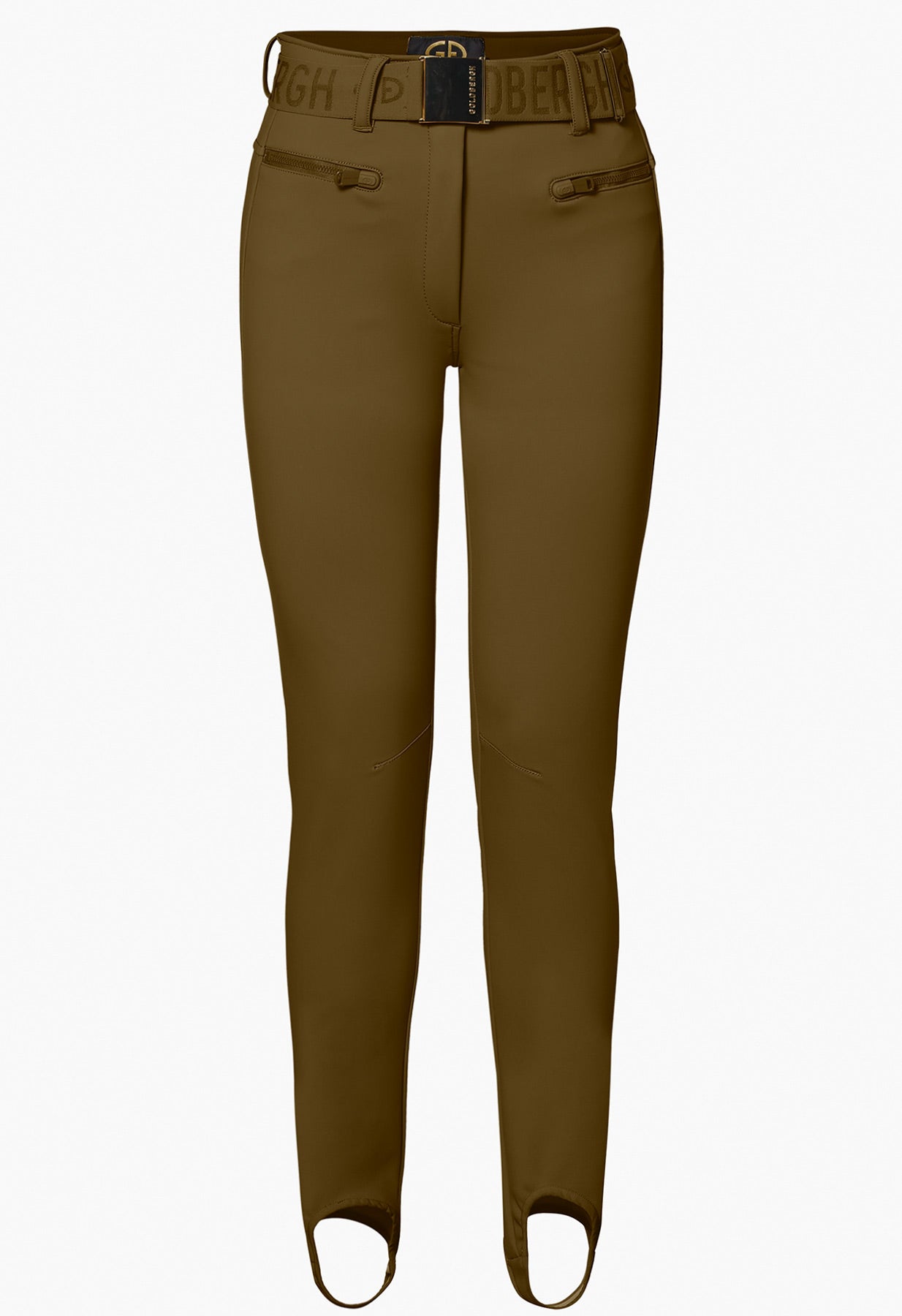 Goldbergh Paris Dark Olive Skinny Stirrup Ski Pant