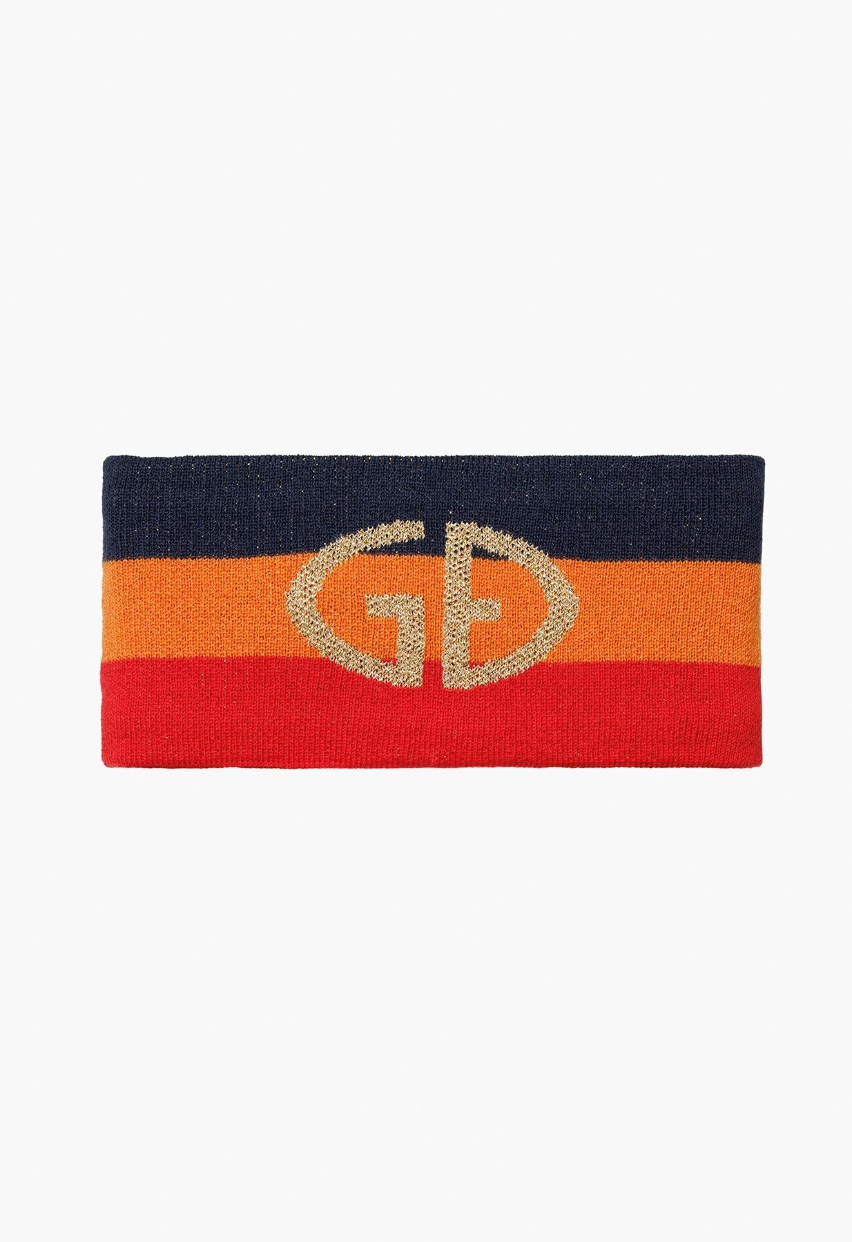 Goldbergh Pascalle Headband in French Blue with Bright Stripes