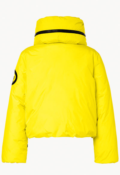 Goldbergh Porter Downfilled Ski Jacket in Limone Yellow