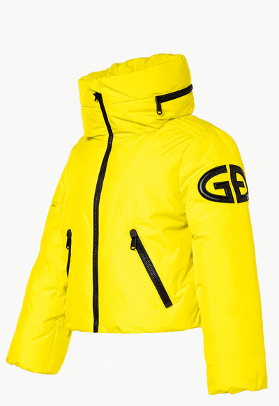 Goldbergh Porter Downfilled Ski Jacket in Limone Yellow