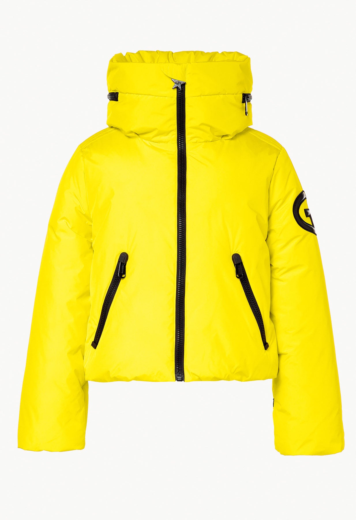 Goldbergh Porter Downfilled Ski Jacket in Limone Yellow