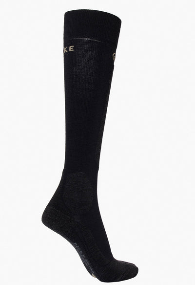 Goldbergh Tiptoe black women's  ski sock on a white background